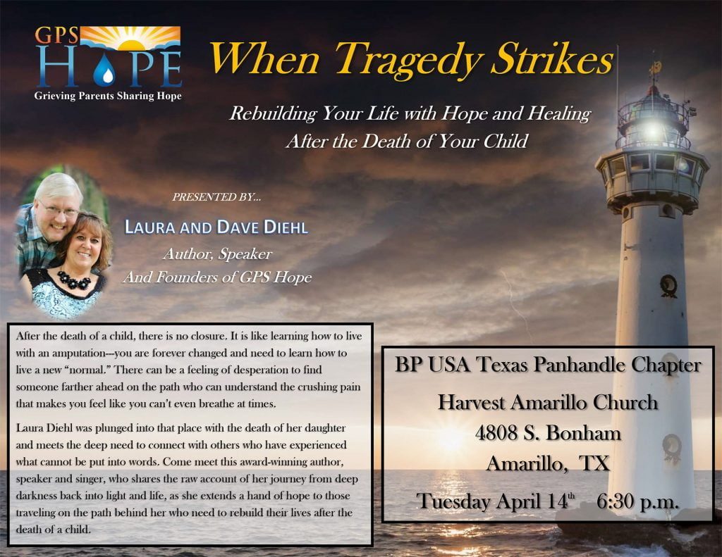 Bereaved Parents, When Tragedy Strikes @ Harvest Amarillo Church | Amarillo | Texas | United States